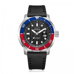 Expedition 6335 Silver Red Blue Pepsi Leather MDLSSBARE